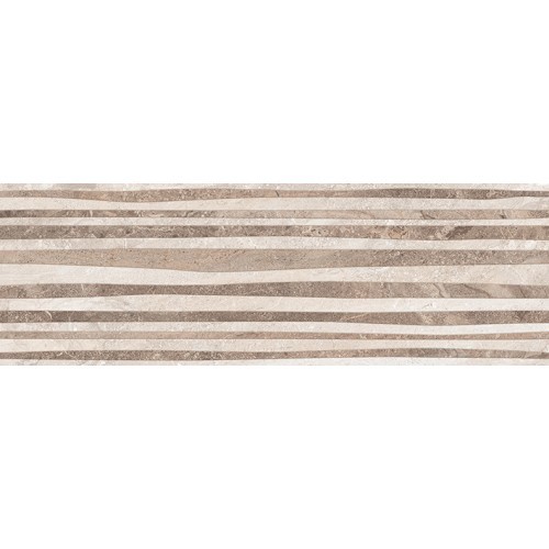 Плитка Polaris Серый настенная серый рельеф 17-10-06-493 20х60