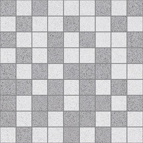 Плитка Vega Серый Мозаика т.серый+серый 30х30