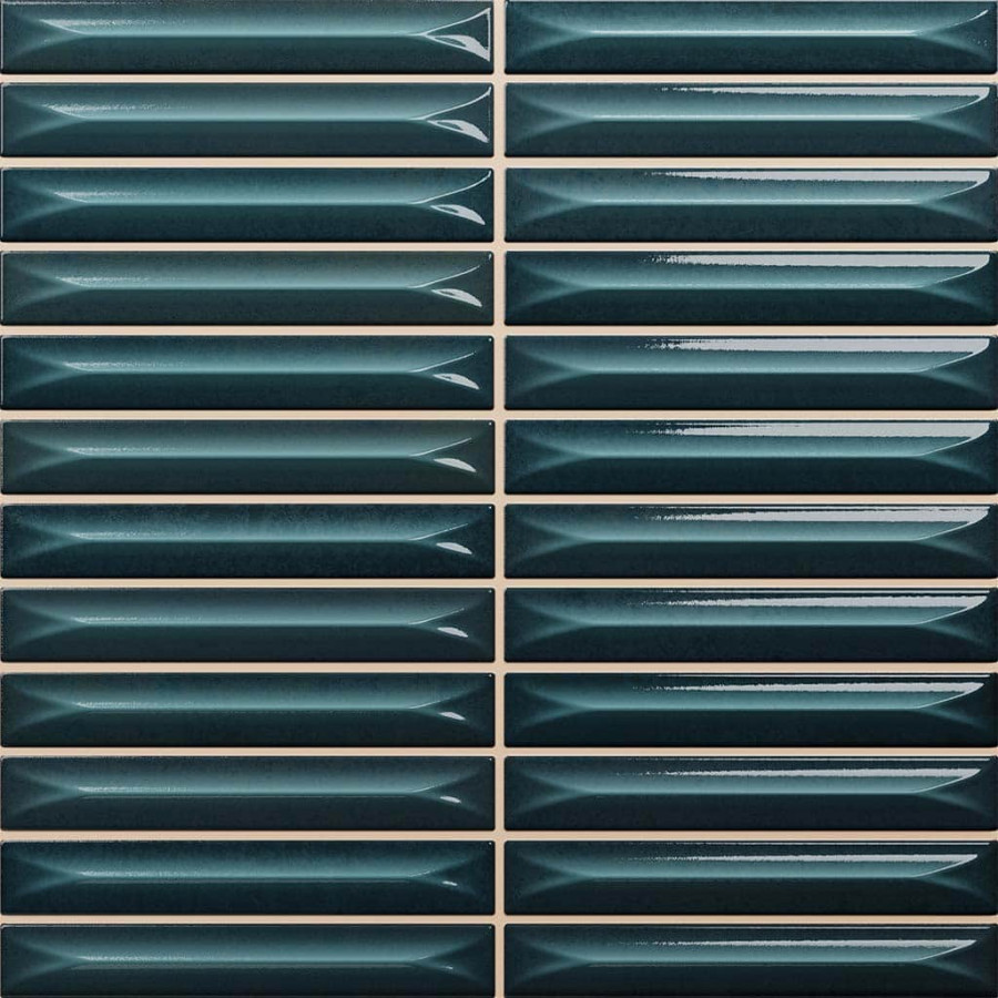 Настенная плитка рельефная 20x20 Nairobi Arrow Blue глянцевая синий Ceramica Vilar Albaro Настенная плитка рельефная 20x20 Nairobi Arrow Blue глянцевая синий Ceramica Vilar Albaro