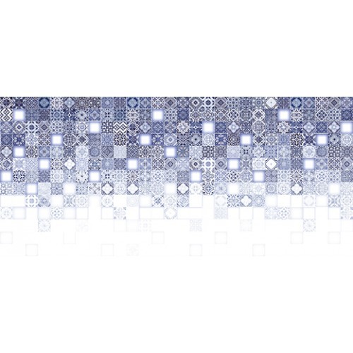 Плитка Hammam Blue облицовочная рельеф многоцветный (HAG451D) 20x44