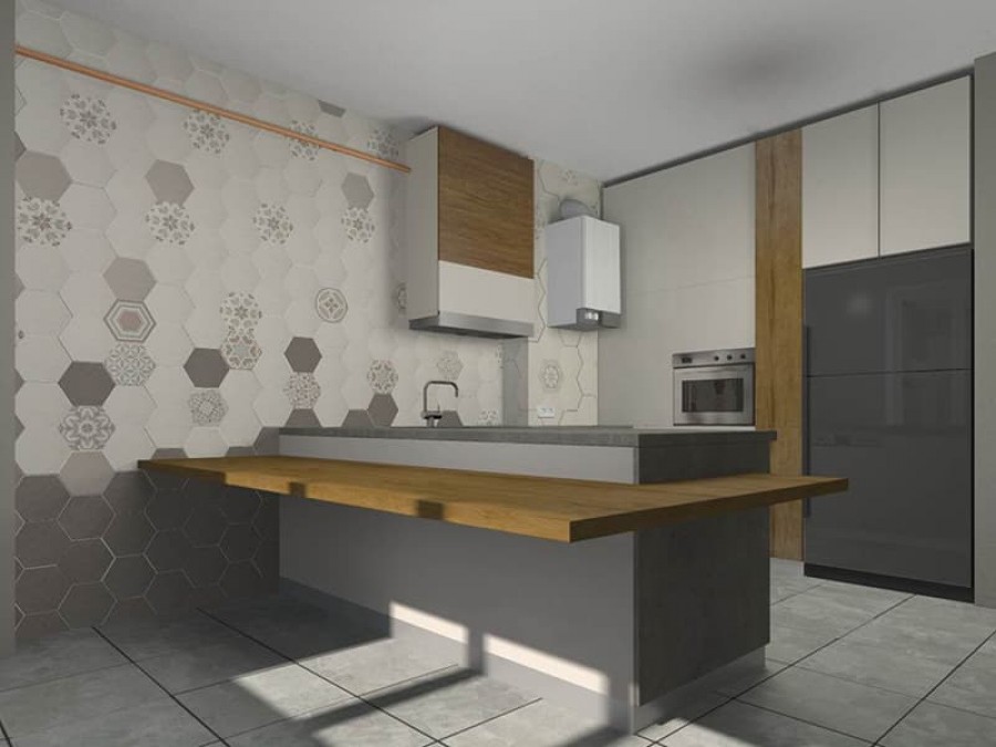 Плитка 18x18 Vodevil Mokka гладкая глянцевая коричневый Cifre Плитка 18x18 Vodevil Mokka гладкая глянцевая коричневый Cifre