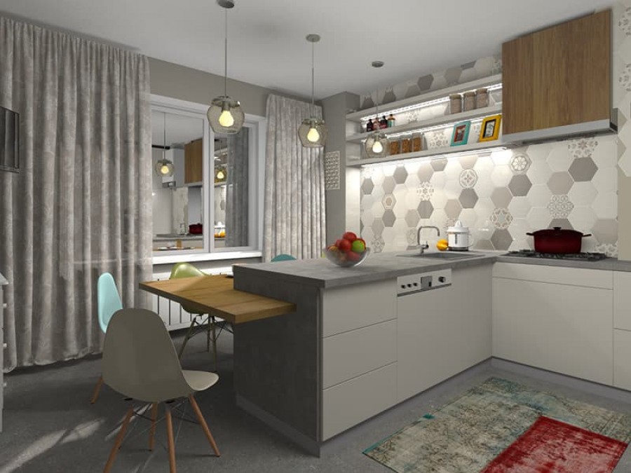 Плитка 18x18 Vodevil Mokka гладкая глянцевая коричневый Cifre Плитка 18x18 Vodevil Mokka гладкая глянцевая коричневый Cifre