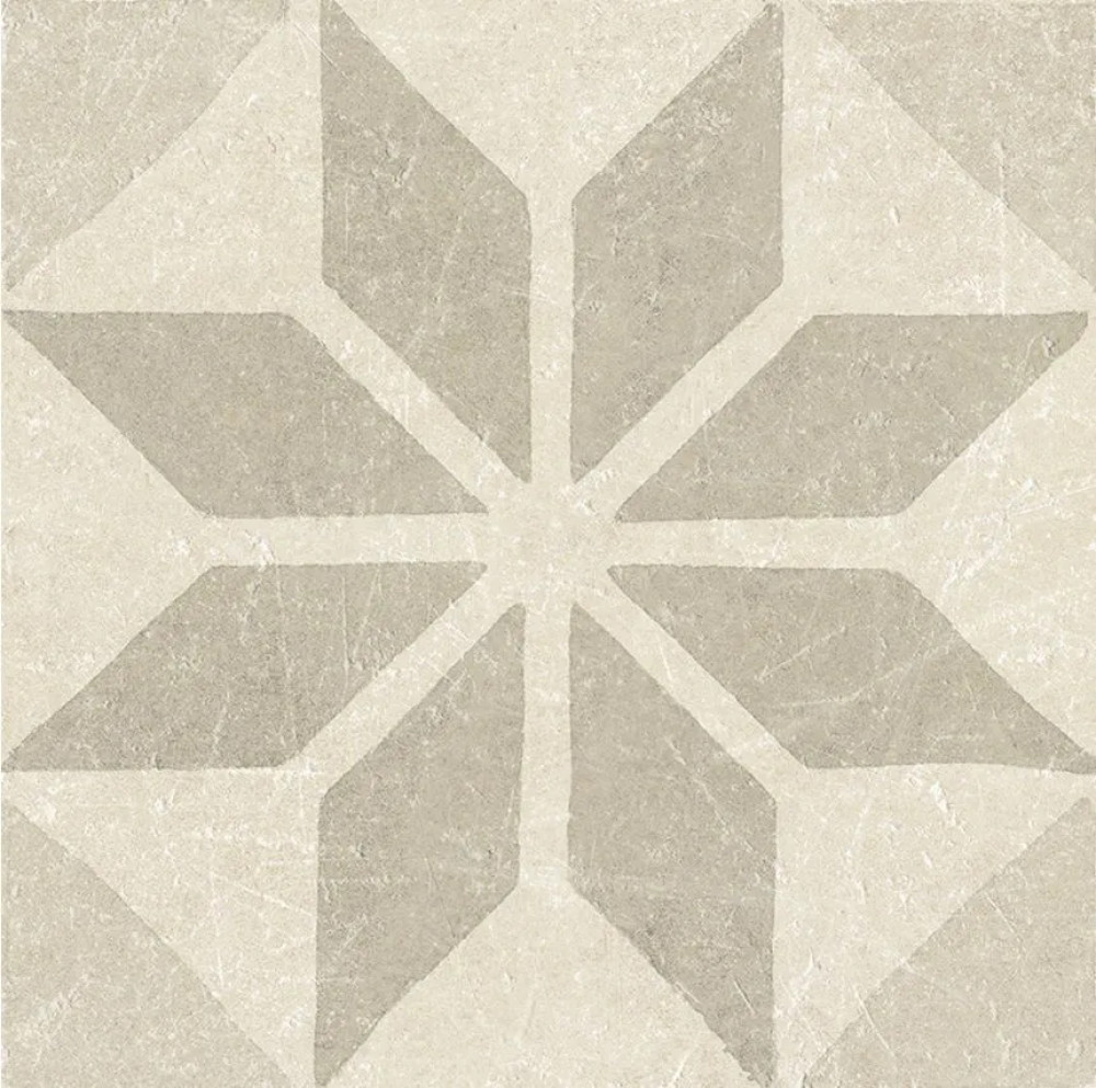 Керамогранит Decor Star Ivory 20x20 Cifre Керамогранит Decor Star Ivory 20x20 Cifre