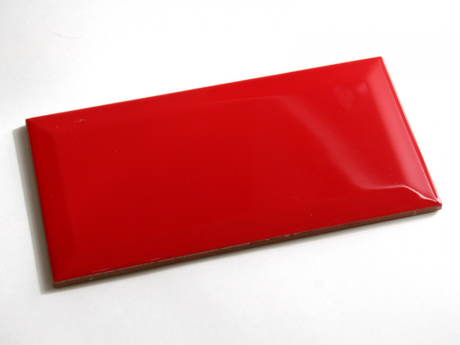 Кабанчик 20x10 Biselado Fuego Brillo гладкая глянцевая красный Dar Ceramics Кабанчик 20x10 Biselado Fuego Brillo гладкая глянцевая красный Dar Ceramics