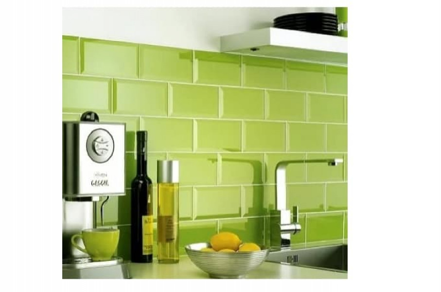 Кабанчик 20x10 Biselado Pistacho Brillo гладкая глянцевая зеленый Dar Ceramics Кабанчик 20x10 Biselado Pistacho Brillo гладкая глянцевая зеленый Dar Ceramics