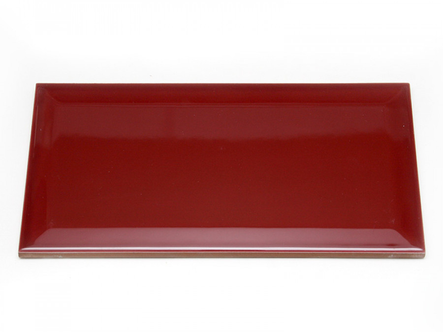 Кабанчик 15x8 Biselado Burdeos Mate гладкая матовая красный Dar Ceramics Кабанчик 15x8 Biselado Burdeos Mate гладкая матовая красный Dar Ceramics