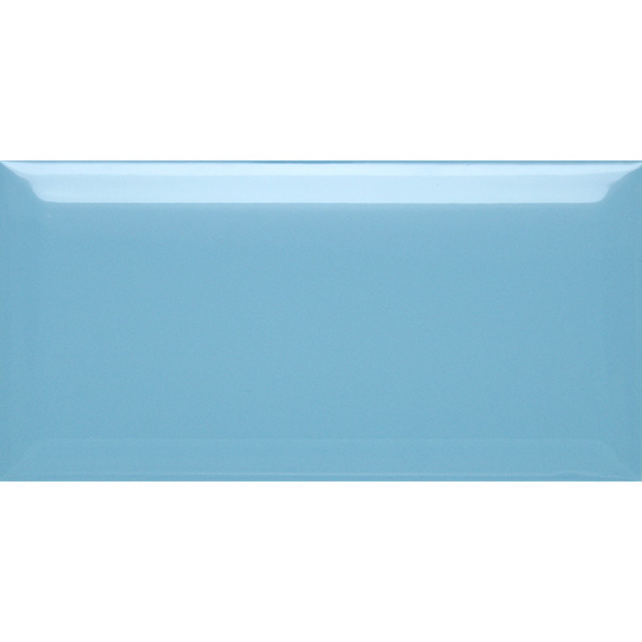 Кабанчик 15x8 Biselado Celeste Brillo гладкая глянцевая голубой Dar Ceramics Кабанчик 15x8 Biselado Celeste Brillo гладкая глянцевая голубой Dar Ceramics
