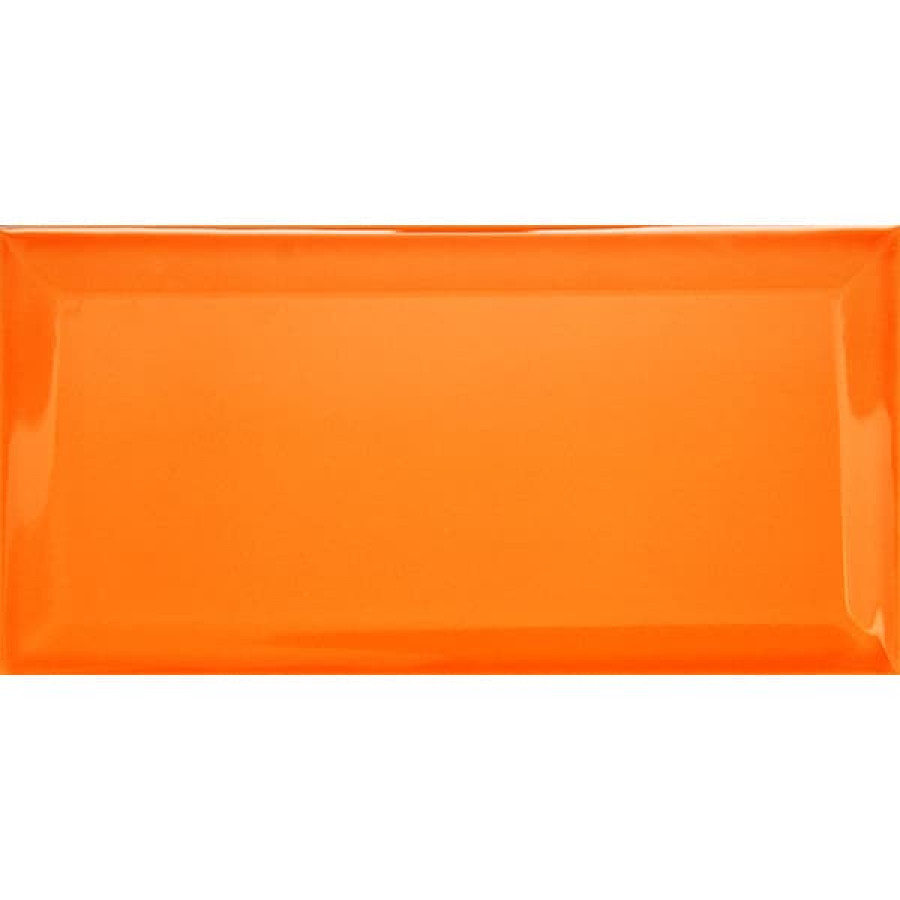 Кабанчик 15x8 Biselado Naranja Brillo гладкая глянцевая оранжевый Dar Ceramics Кабанчик 15x8 Biselado Naranja Brillo гладкая глянцевая оранжевый Dar Ceramics