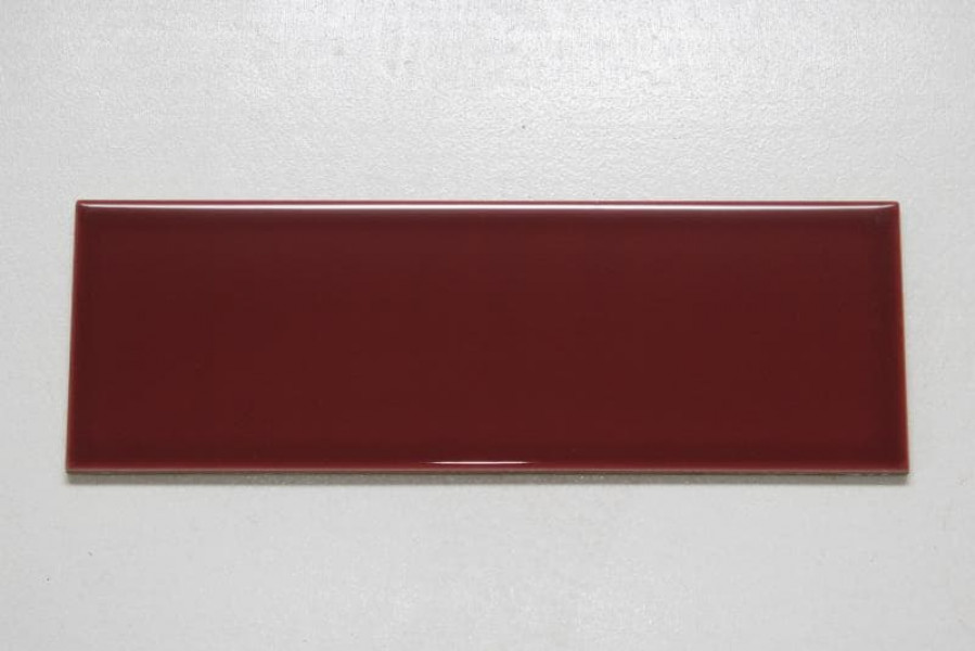 Плитка 30x10 Liso Burdeos Mate гладкая матовая красный Dar Ceramics Плитка 30x10 Liso Burdeos Mate гладкая матовая красный Dar Ceramics