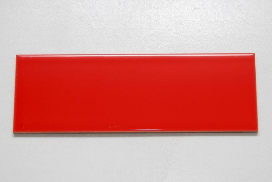 Плитка 30x10 Liso Roja Mate гладкая матовая красный Dar Ceramics Плитка 30x10 Liso Roja Mate гладкая матовая красный Dar Ceramics