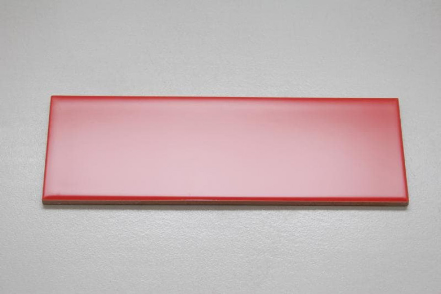 Плитка 30x10 Liso Roja Mate гладкая матовая красный Dar Ceramics Плитка 30x10 Liso Roja Mate гладкая матовая красный Dar Ceramics