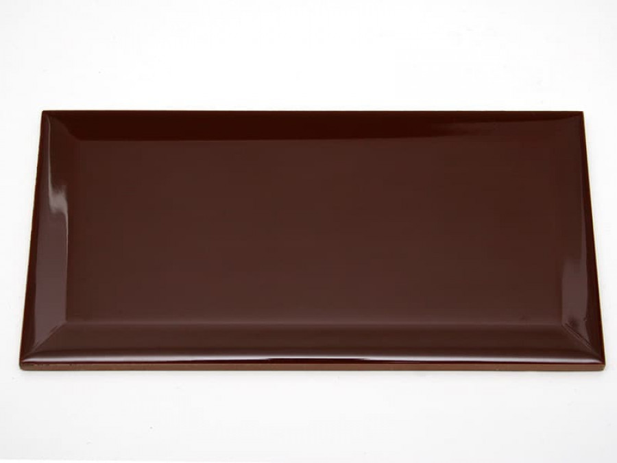 Кабанчик 30x10 Biselado Marron Brillo гладкая глянцевая коричневый Dar Ceramics Кабанчик 30x10 Biselado Marron Brillo гладкая глянцевая коричневый Dar Ceramics