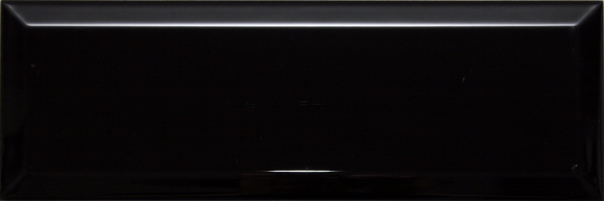 Кабанчик 30x10 Biselado Negro Brillo гладкая глянцевая черный Dar Ceramics Кабанчик 30x10 Biselado Negro Brillo гладкая глянцевая черный Dar Ceramics