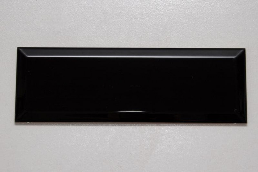 Кабанчик 30x10 Biselado Negro Mate гладкая матовая черный Dar Ceramics Кабанчик 30x10 Biselado Negro Mate гладкая матовая черный Dar Ceramics