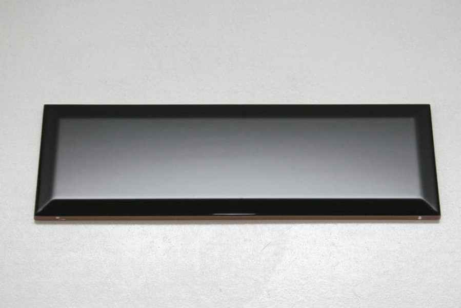 Кабанчик 30x10 Biselado Negro Mate гладкая матовая черный Dar Ceramics Кабанчик 30x10 Biselado Negro Mate гладкая матовая черный Dar Ceramics