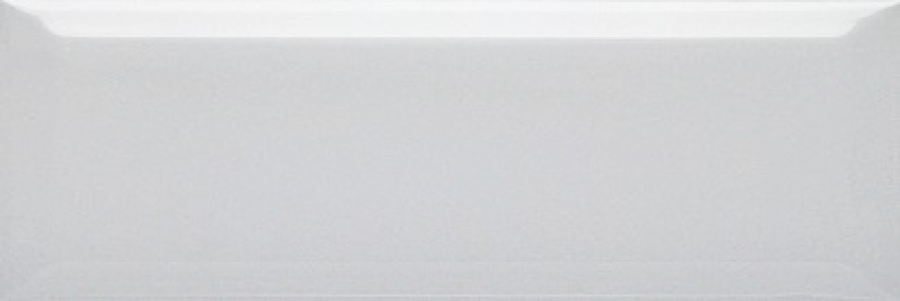 Кабанчик 30x10 Biselado Perla Brillo гладкая глянцевая серый Dar Ceramics Кабанчик 30x10 Biselado Perla Brillo гладкая глянцевая серый Dar Ceramics