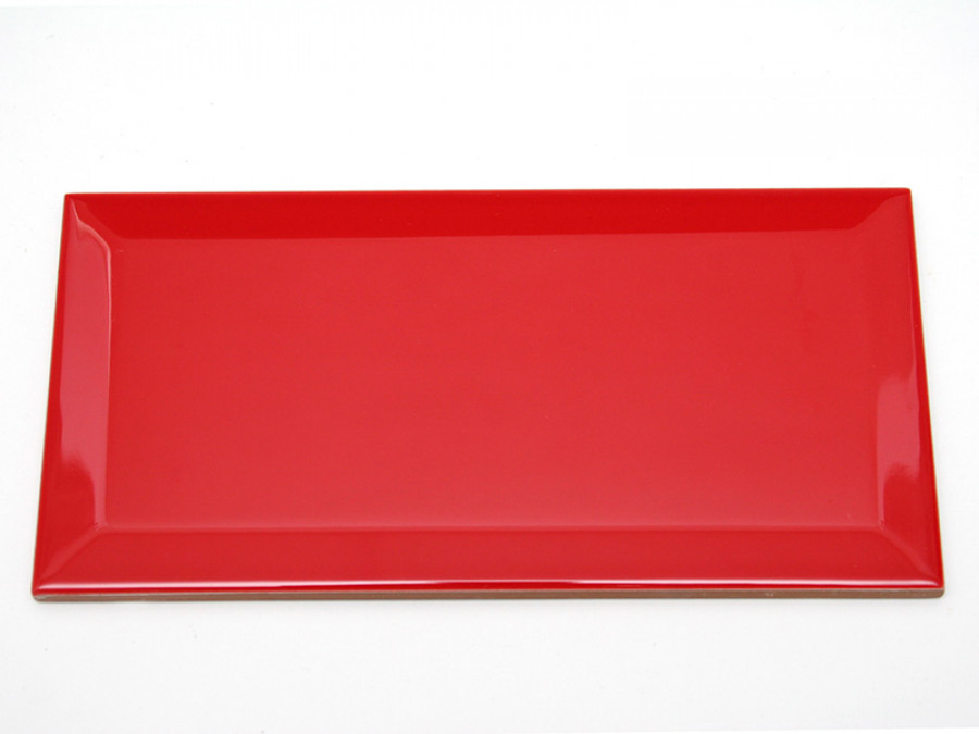 Кабанчик 30x10 Biselado Fuego Brillo гладкая глянцевая красный Dar Ceramics Кабанчик 30x10 Biselado Fuego Brillo гладкая глянцевая красный Dar Ceramics