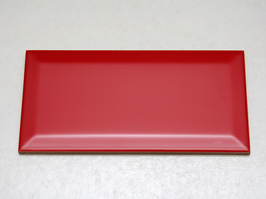 Кабанчик 30x10 Biselado Fuego Brillo гладкая глянцевая красный Dar Ceramics Кабанчик 30x10 Biselado Fuego Brillo гладкая глянцевая красный Dar Ceramics