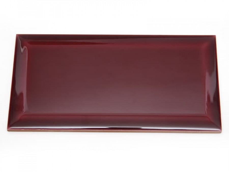 Кабанчик 30x10 Biselado Granate Mate гладкая матовая красный Dar Ceramics Кабанчик 30x10 Biselado Granate Mate гладкая матовая красный Dar Ceramics