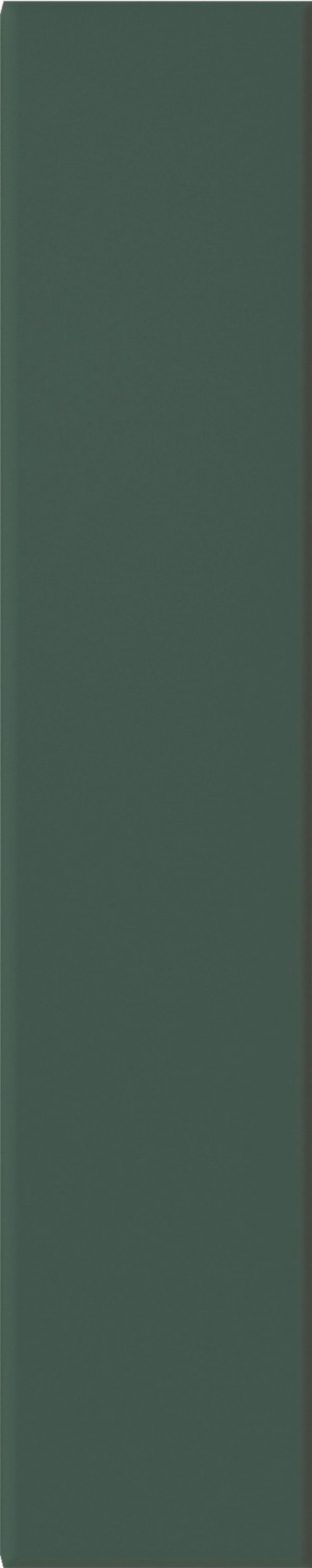 Настенная плитка базовая 54x11 Plinto Green Matt матовая зеленый Dna Настенная плитка базовая 54x11 Plinto Green Matt матовая зеленый Dna