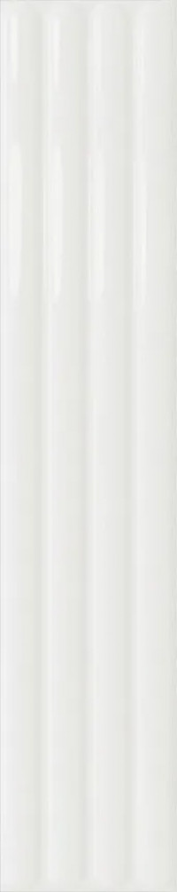 Плитка настенная Plinto Out White Gloss 10.7x54.2 DNA Tiles Плитка настенная Plinto Out White Gloss 10.7x54.2 DNA Tiles