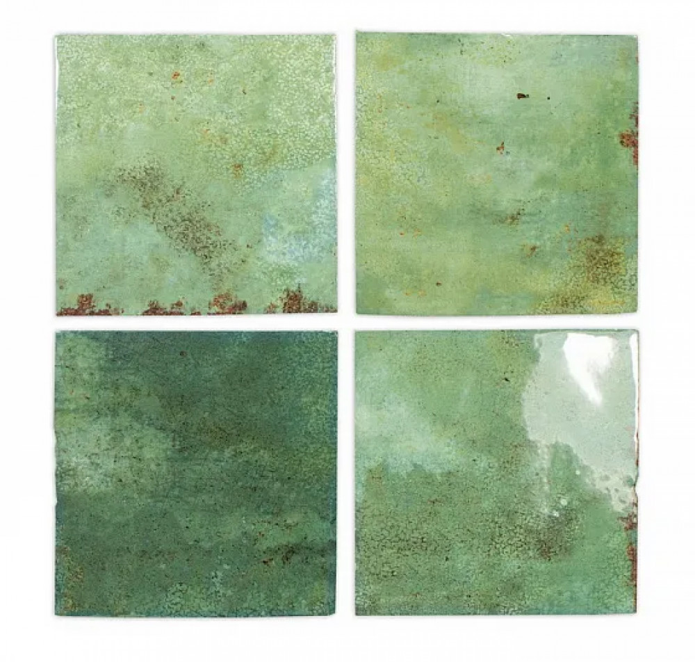 Плитка настенная Enamel Square Moss 12.5x12.5 DNA Tiles Плитка настенная Enamel Square Moss 12.5x12.5 DNA Tiles