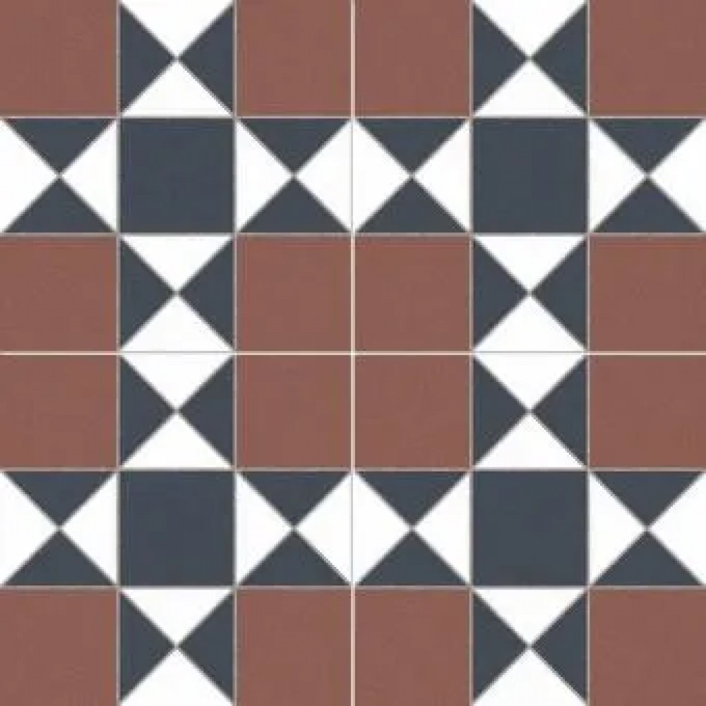 Плитка напольная Chic Cardiff Burdeos 45x45 Dual Gres Плитка напольная Chic Cardiff Burdeos 45x45 Dual Gres