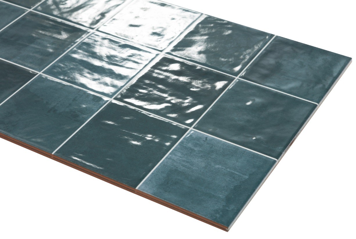 Плитка настенная 60x31 Кул голубая глянцевая Ecoceramic Плитка настенная 60x31 Кул голубая глянцевая Ecoceramic