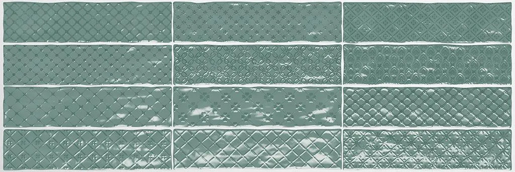 Плитка настенная Music Verde Decor 7.5x30 El Barco Плитка настенная Music Verde Decor 7.5x30 El Barco