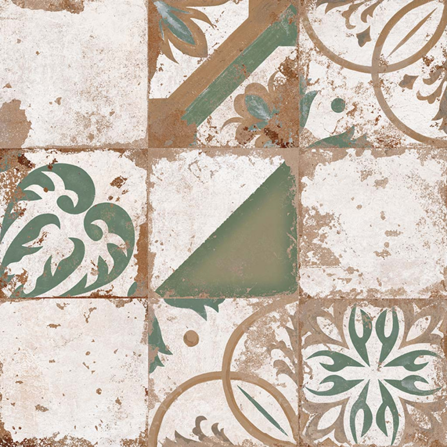 Керамогранит 58x58 Memory 7 Verde Brillo глянцевая мультиколор El Molino Керамогранит 58x58 Memory 7 Verde Brillo глянцевая мультиколор El Molino