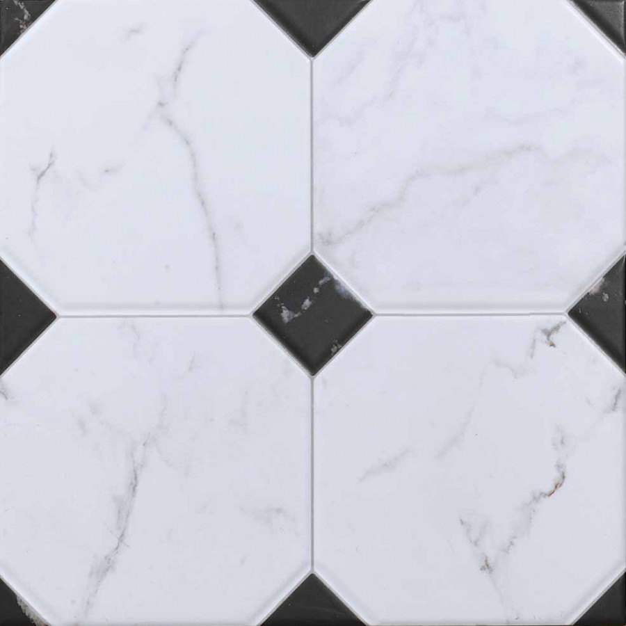 Плитка 58x58 керамогранит Betera Blanco матовая El Molino Плитка 58x58 керамогранит Betera Blanco матовая El Molino