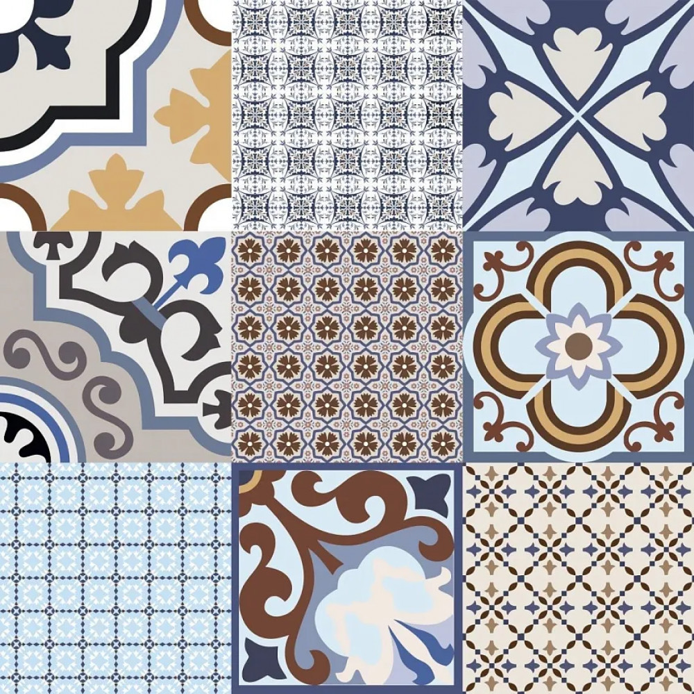 Керамогранит Logos Azul Satin 58x58 El Molino Керамогранит Logos Azul Satin 58x58 El Molino