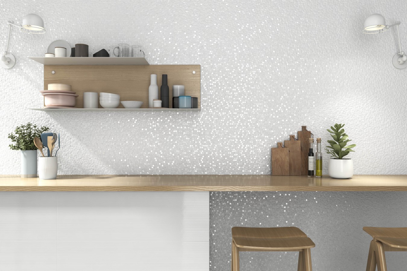 Плитка настенная 75x25 Mos Hit Gris глянцевая Emigres Плитка настенная 75x25 Mos Hit Gris глянцевая Emigres