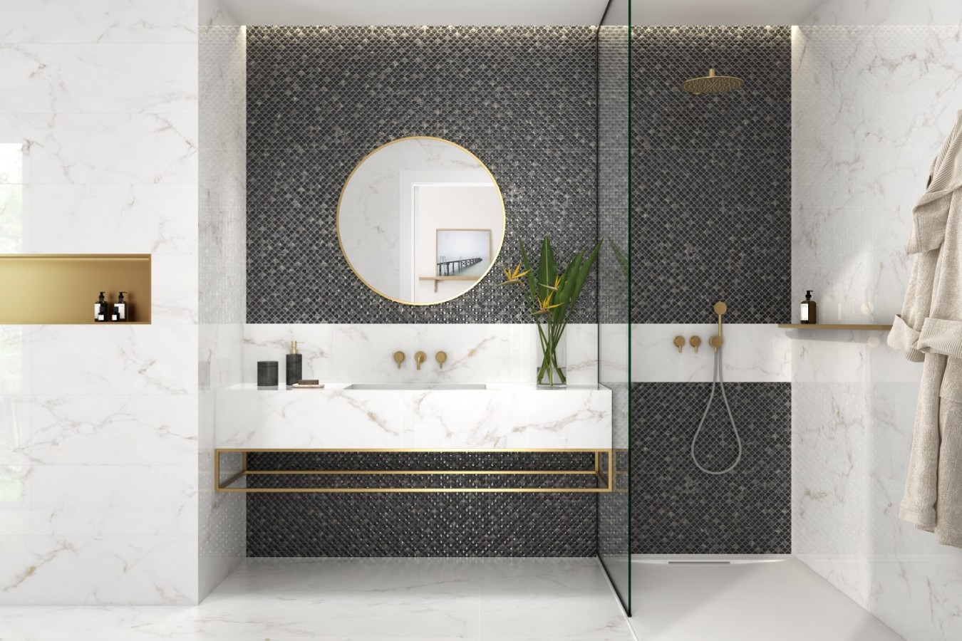 Плитка настенная 90x30 Лусия глянцевая Emigres Плитка настенная 90x30 Лусия глянцевая Emigres