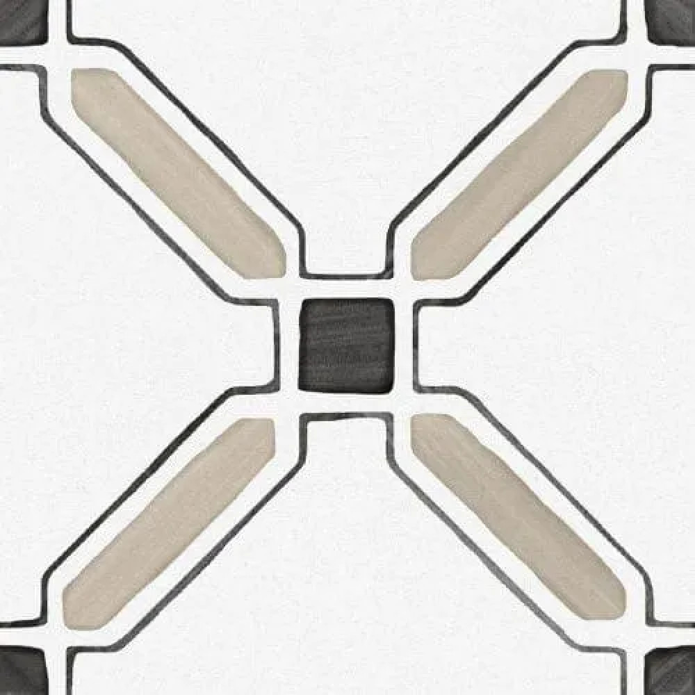 Керамогранит Pattern Ponza Cross 20x20 Ennface Керамогранит Pattern Ponza Cross 20x20 Ennface