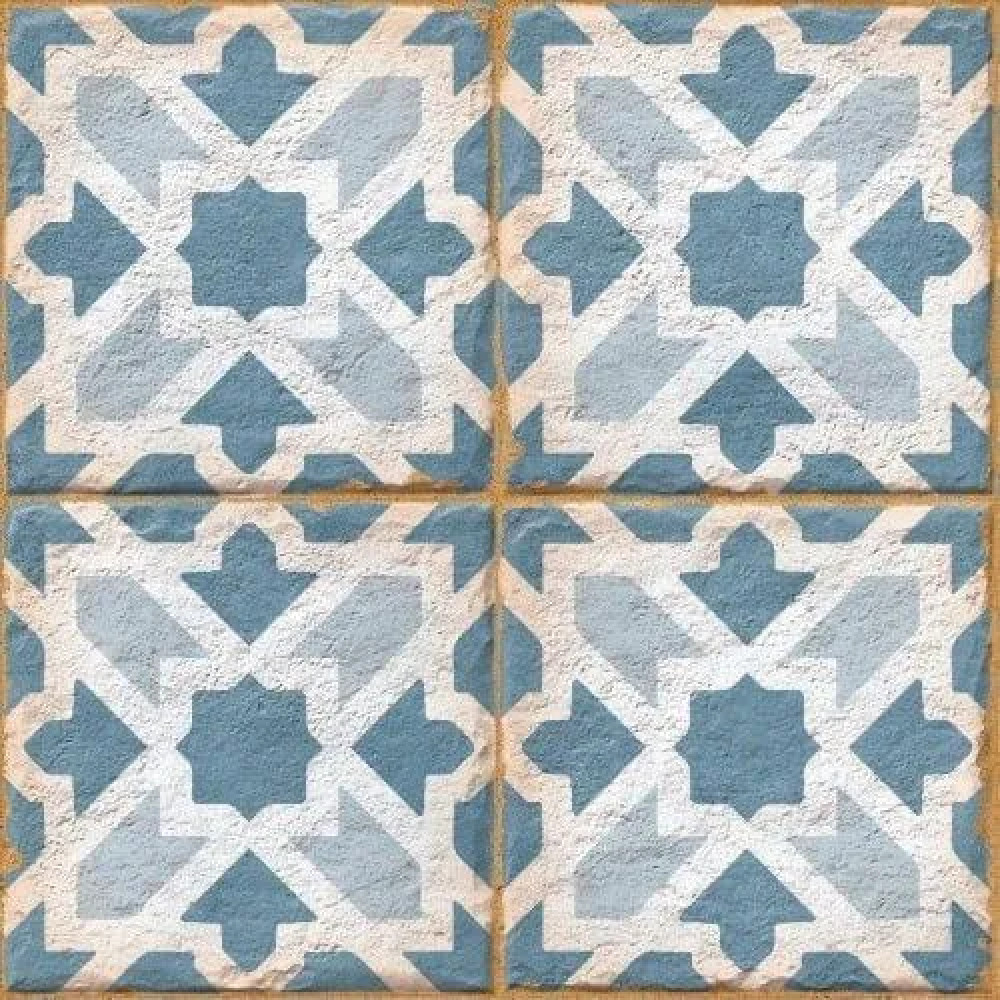 Керамогранит Pattern Morocco Azure 20x20 Ennface Керамогранит Pattern Morocco Azure 20x20 Ennface