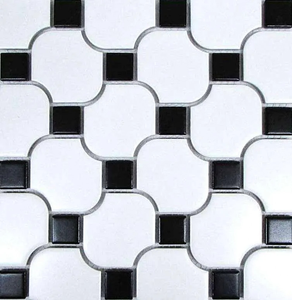 Мозаика White Wave Octagon 26.7x26.7 Философия Мозаики Мозаика White Wave Octagon 26.7x26.7 Философия Мозаики