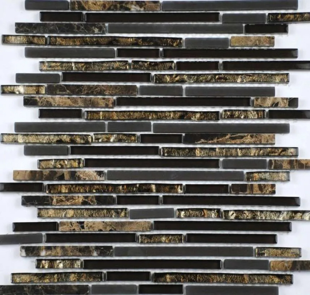 Мозаика Stripes Emperador 30.1x30.1 Философия Мозаики Мозаика Stripes Emperador 30.1x30.1 Философия Мозаики