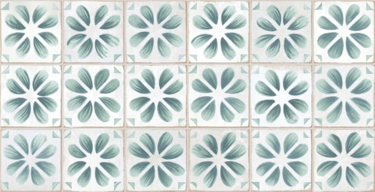 Керамогранит 63x32 9мм Deco Iris Green глянцевая Gayafores Керамогранит 63x32 9мм Deco Iris Green глянцевая Gayafores