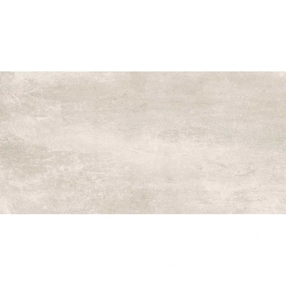 Керамогранит Грани Таганая 120x60 Gresse-Beton Madain-blanch цемент молочный матовая светло-бежевый