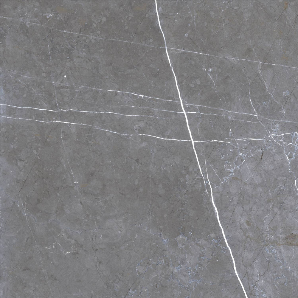 Керамогранит Грани Таганая 60x60 Gresse-Stone Simbel-grizzly серый мрамор с проседью матовая