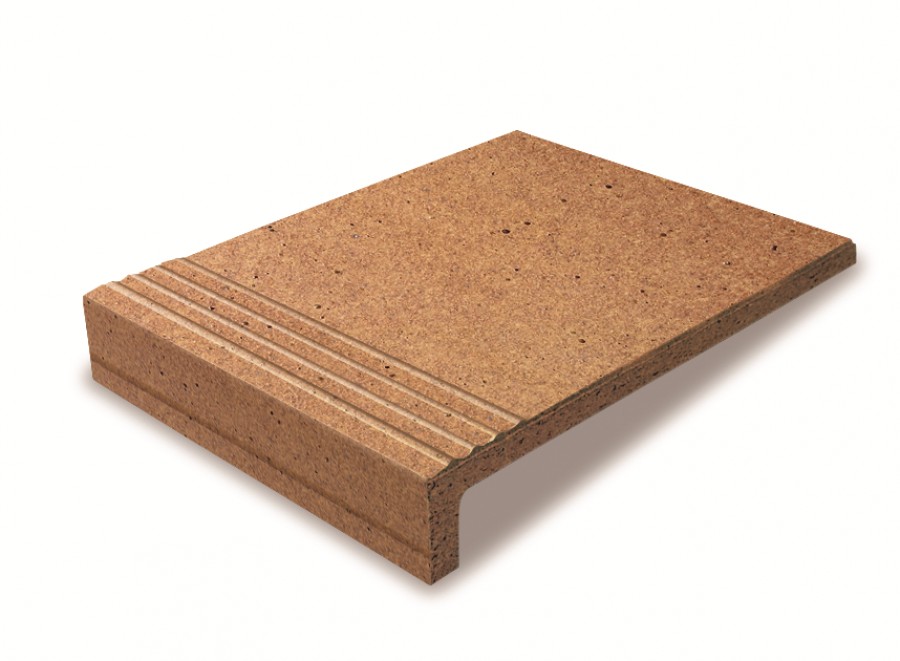 Плитка ступень 31x30 Бейз матовая Greco Gres Плитка ступень 31x30 Бейз матовая Greco Gres