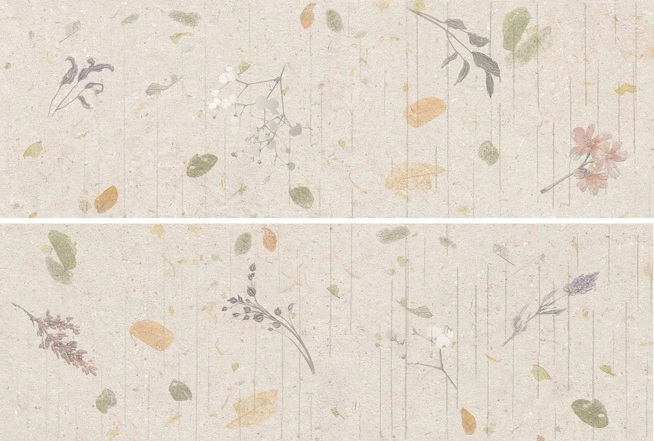 Панно 90x60 9.8мм Botanical Decor Natural Set 2 Pzs матовая Ibero Панно 90x60 9.8мм Botanical Decor Natural Set 2 Pzs матовая Ibero