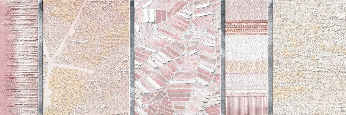 Плитка декор Silken Decor Warm (set 2 pzs) 25x75 Ibero Плитка декор Silken Decor Warm (set 2 pzs) 25x75 Ibero