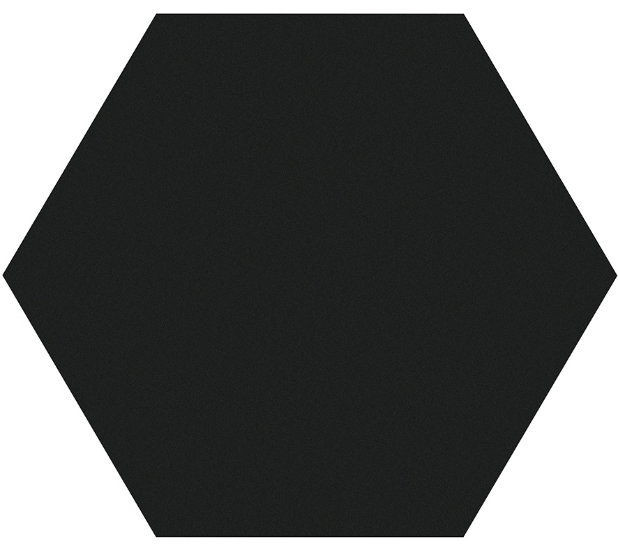Плитка Hexa Black 23,2x26,7 универсальная (напольная и настенная)