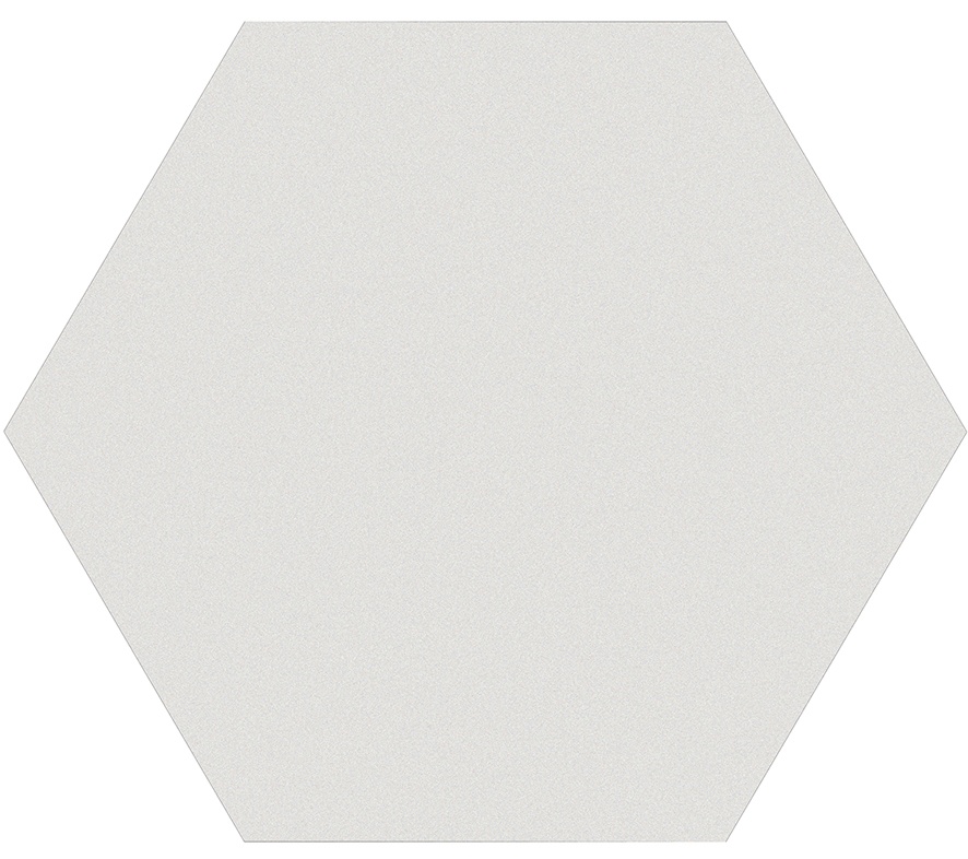 Плитка Керамогранит 23.2x26.7 ITT Ceramic Hexa White универсальная (напольная и настенная)