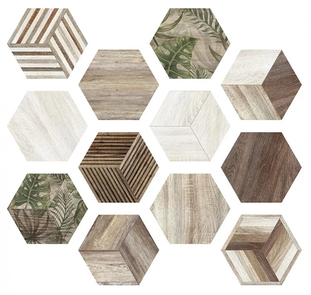 Керамогранит Africa Hexa 23.2x26.7 ITT Ceramic Керамогранит Africa Hexa 23.2x26.7 ITT Ceramic