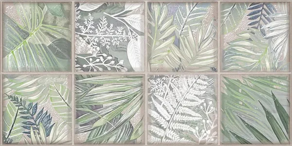 Плитка декор Декор Maiolica Collage Crema 31.5x63 Kerlife Плитка декор Декор Maiolica Collage Crema 31.5x63 Kerlife