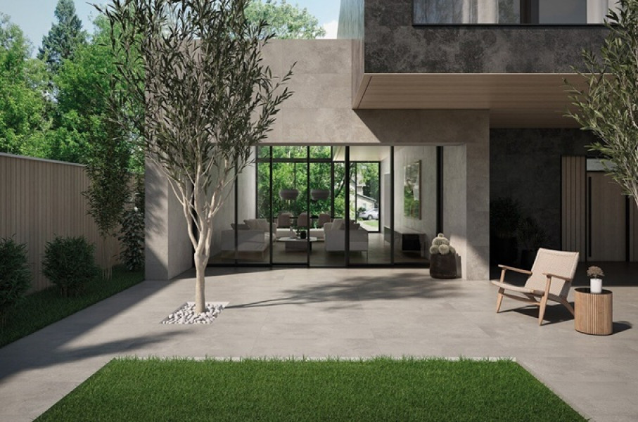 Керамогранит 120x60 Millstone Grey сатинированная La Platera Керамогранит 120x60 Millstone Grey сатинированная La Platera