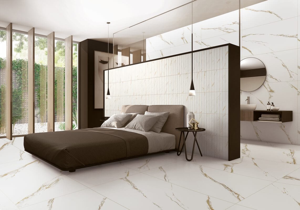 Плитка 35x35 Brick Golden матовая белый La Platera Плитка 35x35 Brick Golden матовая белый La Platera